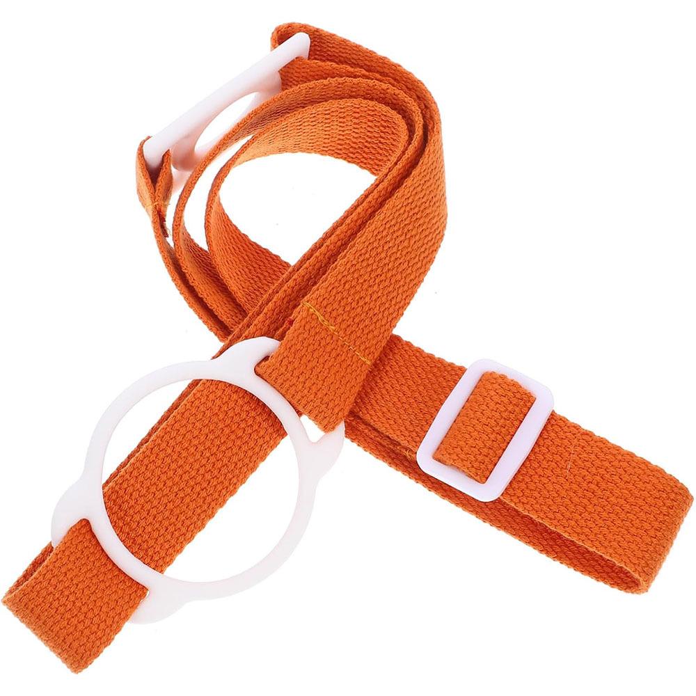 Children's Portable 2-in-1 Water Bottle with Lanyard Hook - Cotton & Polyester Cross-Body Design