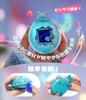 NEWZEROL Tamagotchi Paradise Защитный чехол Яйцелов Полная защита ПК Амортизация ударов Защита от царапин Предотвращение потери В комплекте синий ремешок