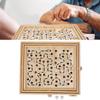 Деревянный мяч игра лабиринт развивающая развивает координациюлабиринт головоломка игрушка для взрослых детей
