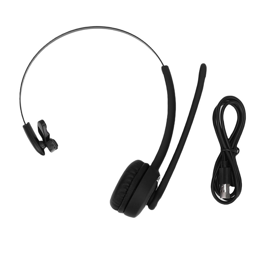 Bluetooth-гарнитура для дальнобойщика с микрофоном, шумоподавлением, беспроводные наушники для видеоконференций водителя грузовика