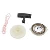 Starter Pulley Replacement Pull Start Pulley Spring Grip Rope Kit for Husqvarna 445e 450 455 460