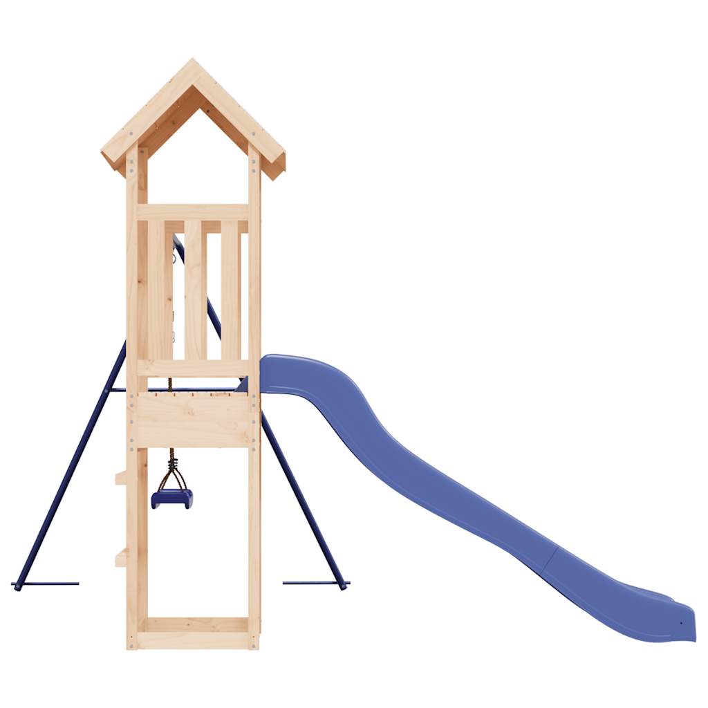 Solid Wood Play Tower Pine