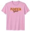 Pumpkin Spice Unisexs TShirt Autumnal Floral Seasonal
