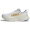 HOKA Bondi 8 Frost Gold Men Sneakers White 1123202-FTG