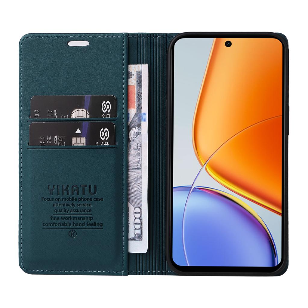 For Vivo Y39 5G Phone Cases YIKATU Magnetic Closure PU Leather Mobile Cover