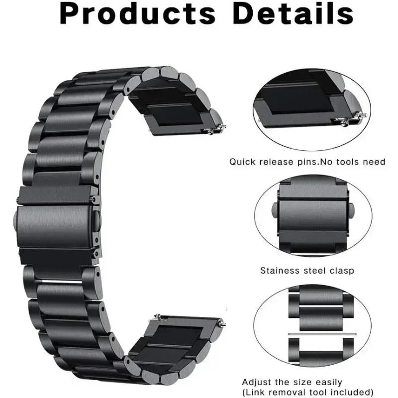 Ремешок из нержавеющей стали для Amazfit Active 2 квадратный ремешок металлический браслет для Amazfit Active 2 металлический ремешок люкс