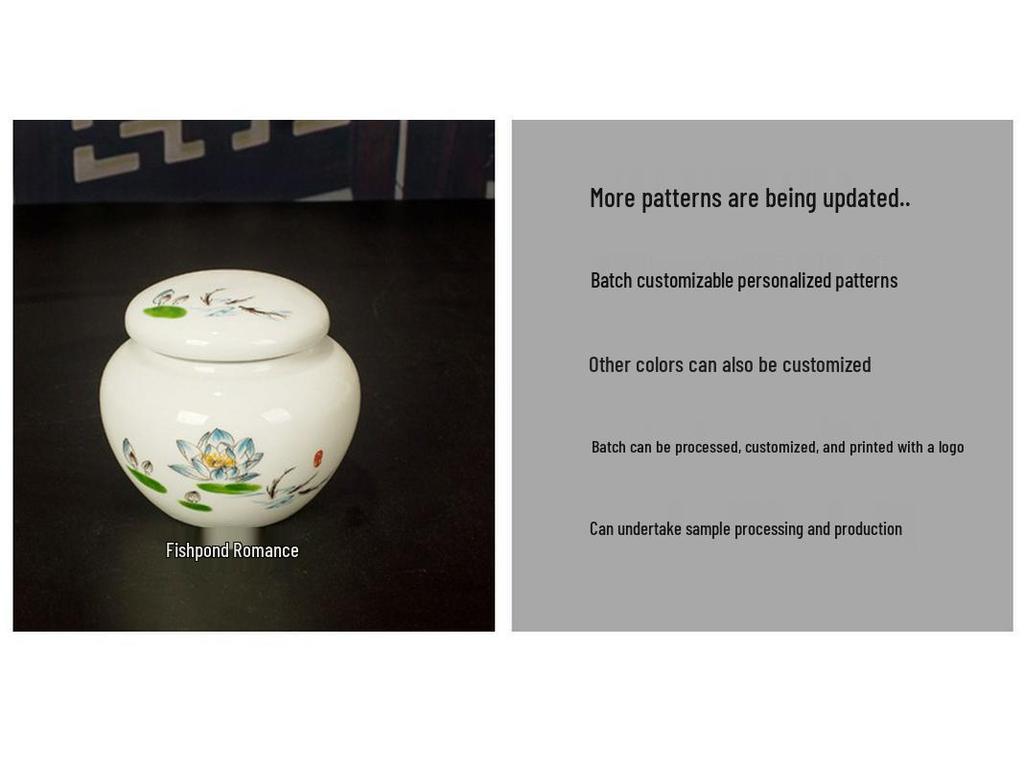 Герметичная сине-белая фарфоровая керамическая банка для меда с закручивающейся силиконовой крышкой