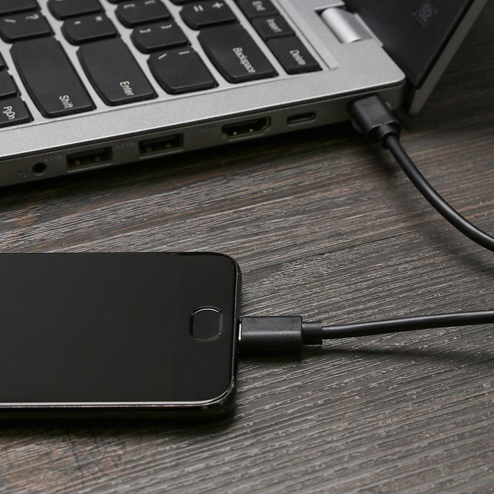 Android Phone Charging Cord Male to Male USB-C to Micro USB Data Cable USB 3.1 Type-C OTG Adapter