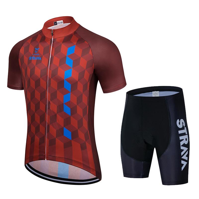 Short Sleeve Suit Road Bike Shorts Tight Cycling Suit Breathable Sweat Wicking 2026 Summer Breathable Cycling Suit Set