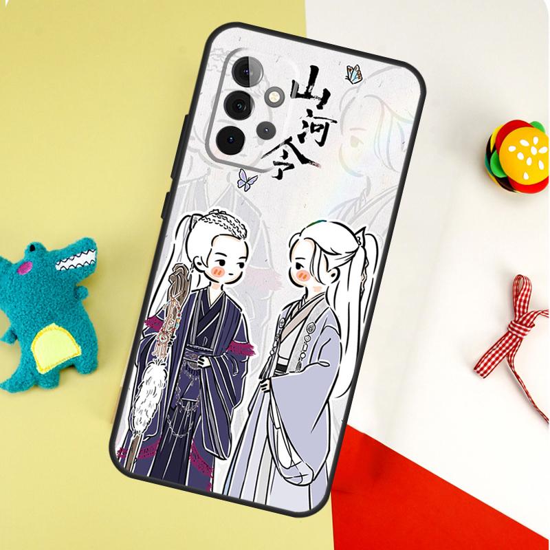 Честное слово Шань Хэ Лин Для Samsung Galaxy A53 A33 A13 A54 A34 A14 A55 A35 A15 A05 A06 A16 A22 A32 A52 Чехол для телефона