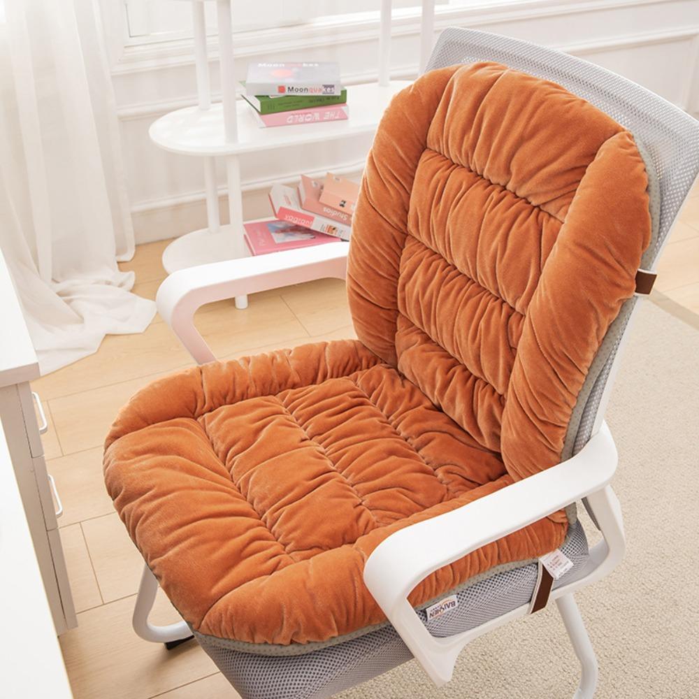 Soft Seat Cushion Warm Office Chair Cushion Winter Desk Chair Cushion