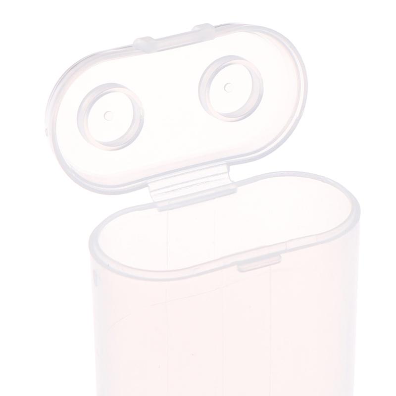 Водонепроницаемый прозрачный держатель для хранения пластиковый защитный чехол для 2 секций 18650