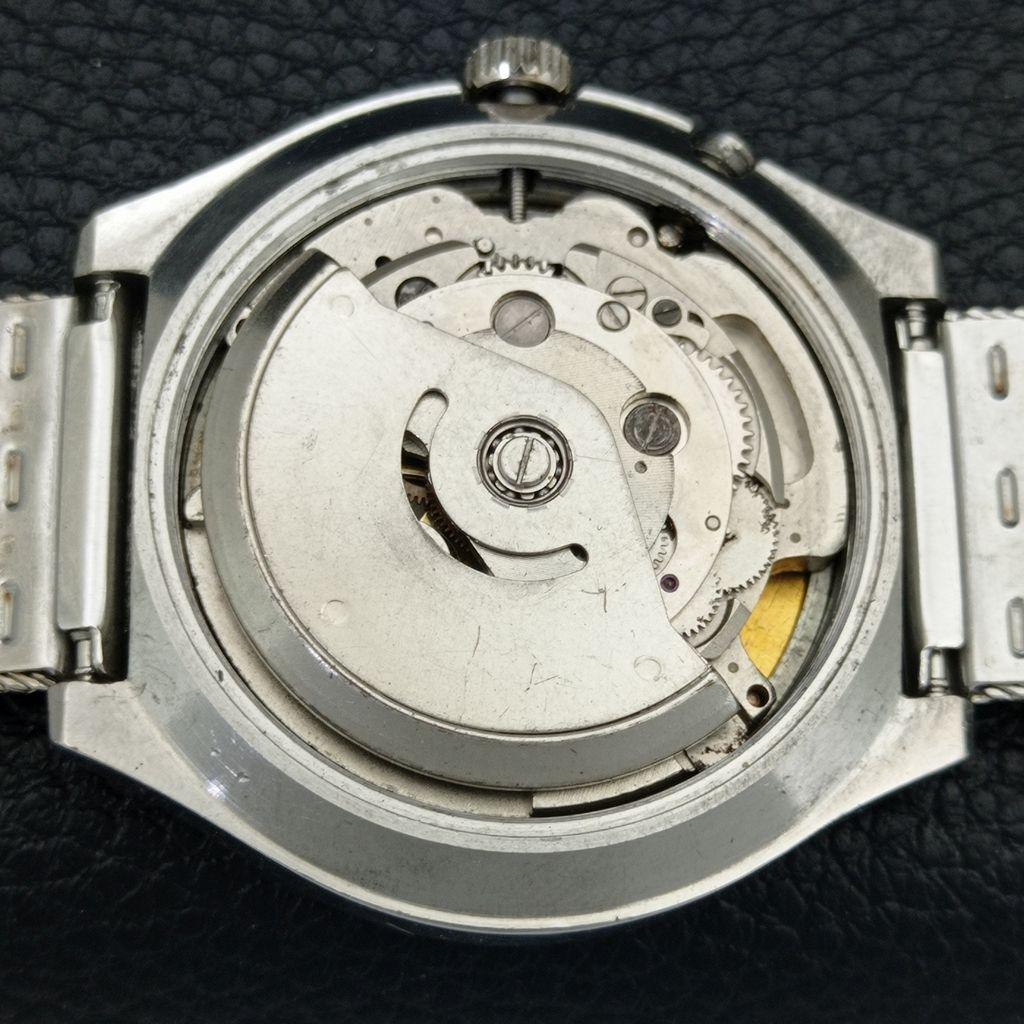 JAPAN VINTAGE RICOH R31 AUTOMATIC MENS YELLOW COLOR DIAL WATCH a706843-1