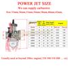 Для Keihin PWK 33 34 35 36 38 40 42 мм Карбюратор для мотоцикла с Power Jet 4-тактный двигатель Эндуро Мотокросс Питбайк Грязевой байк Аксессуары