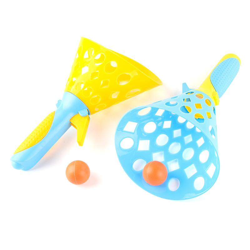 Large Catch Ball Game Set Kids Interactive Throwing Catching Toy Outdoor Sports Gift Beach Play Reaction Training