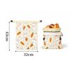 Reusable Beeswax Bread Bags Beeswax Coated Food Storage Bags Sourdough Bread Bags  Cheese Storage