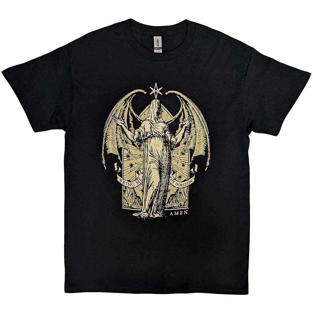 Bring Me The Horizon Angel Amen T-Shirt Black New
