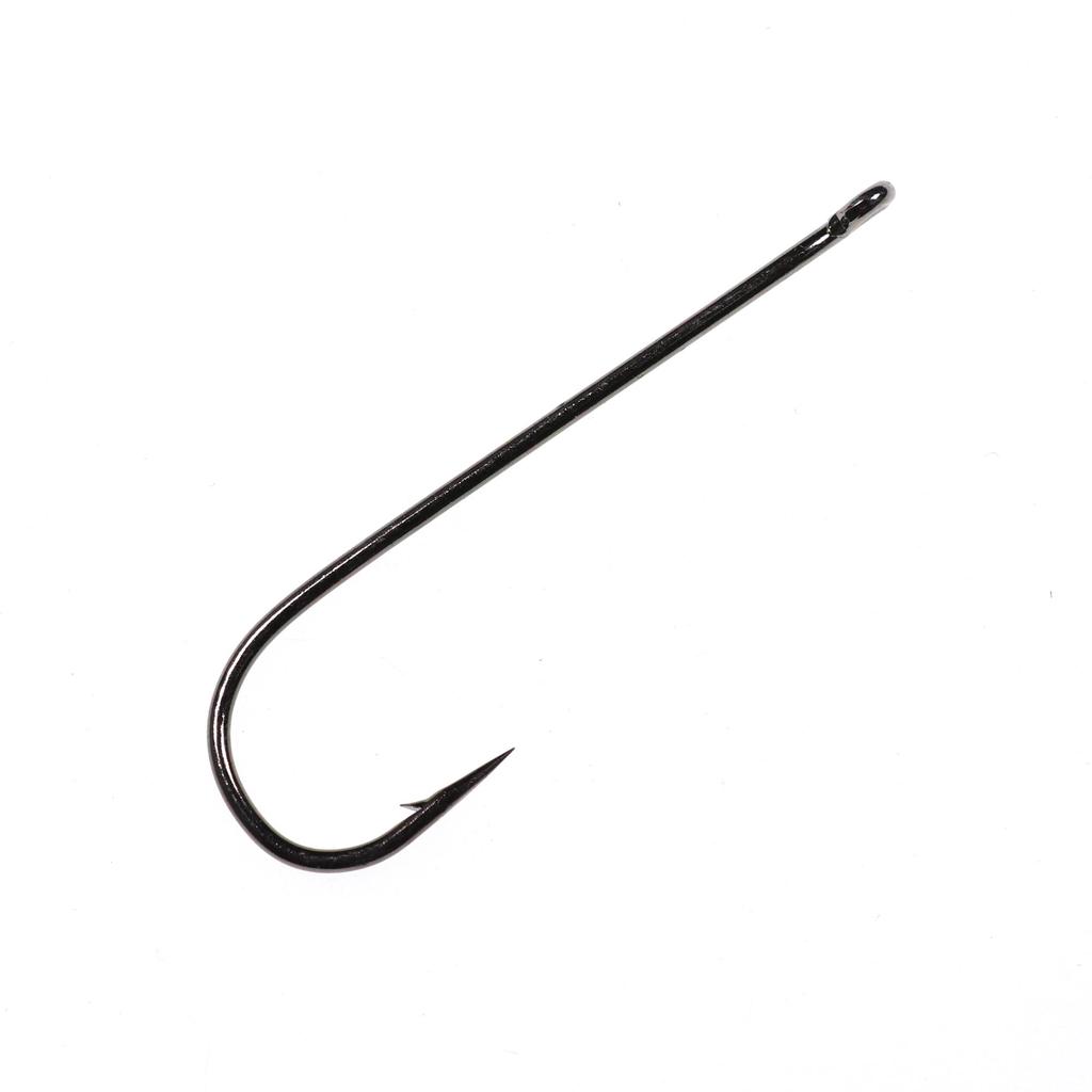 50PCS Aberdeen Long Shank Fish Hook Saltwater Fresh Water Fishing Hooks Sabiki Rig Streamer Fly Hook Size 10 4 2 2/0 3/0