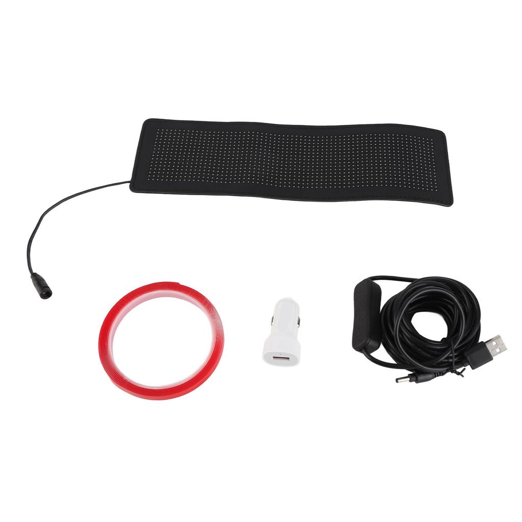 Рекламный светодиодный дисплей для прогулок, динамическое управление с помощью приложения, гибкий светодиодный знак для магазина, автомобиля, бара, отеля 276