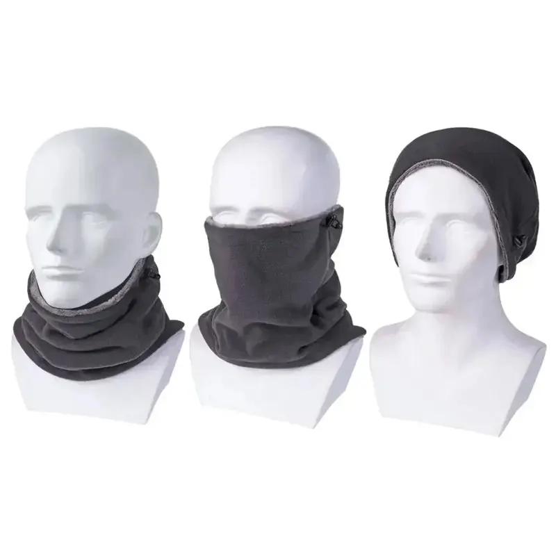 1PC Winter MotorcycleWarm Mask Men Women Fleece Neck Outdoor Warmer Windproof Scarf Camping Hiking Balaclava Cycling Face Mask