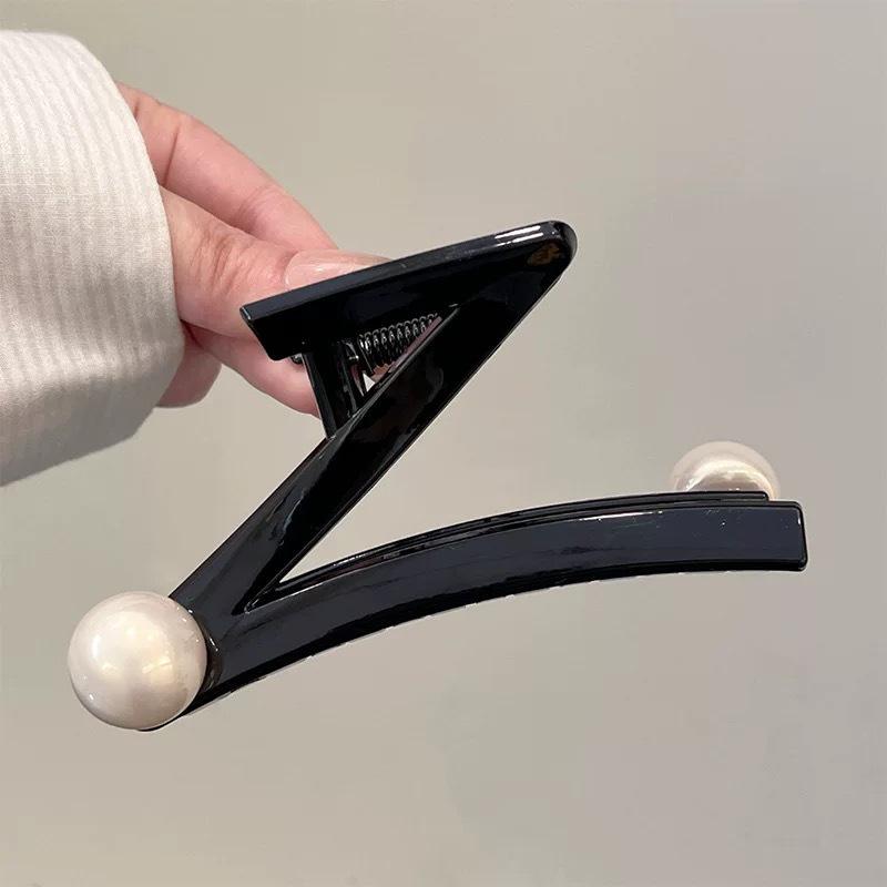 Заколка для волос в корейском стиле с бантом в горошек - Элегантная и универсальная