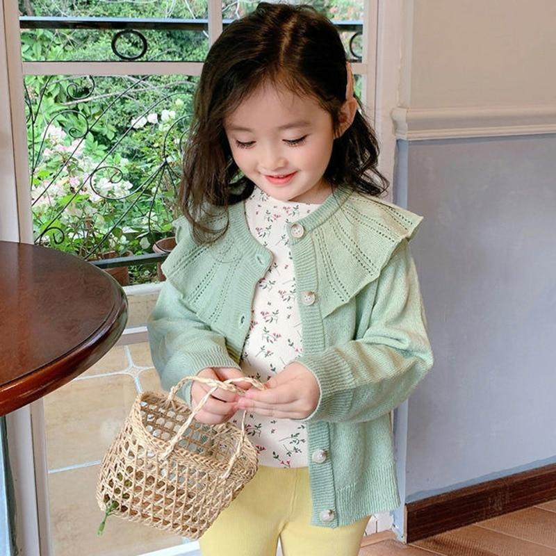 Baby Girl Blouses Long Sleeves Stylish Version for 4-6 Years Old