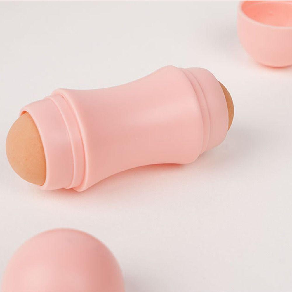 Инструмент для ухода за кожей, палочка для удаления масла с лица, 2 шарика, массажная палочка, ролик для поглощения масла для лица, дом