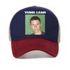 Бейсболка с принтом Yung Lean Michael Cera, модная повседневная, унисекс, летняя, для улицы, дышащая, сетчатая, тракер