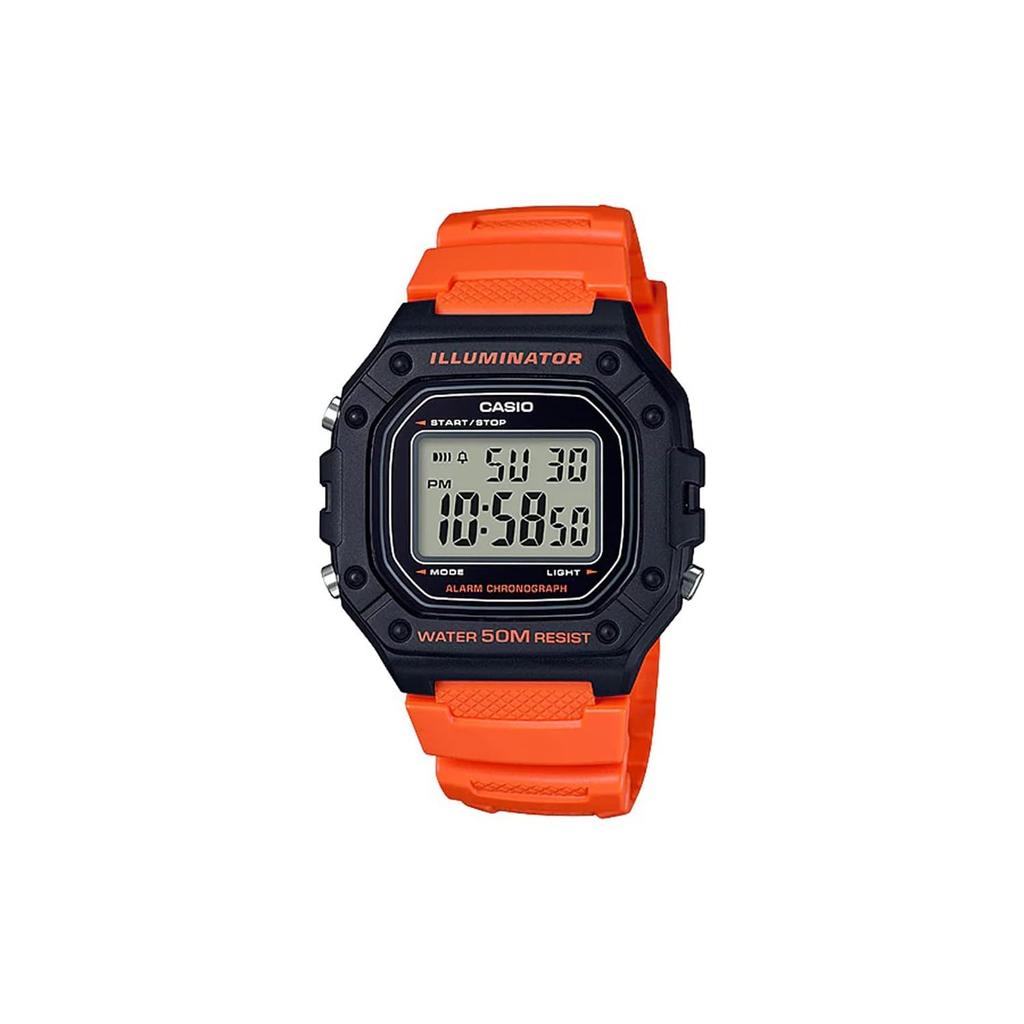 CASIO CASIO Standard Digital Watch W-218 Series Men's Women's Cheap Casio Chippcasi Overseas Model, Standard