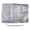 Poly Tarp Cover Thick Double Silver Waterproof Heat Insulating Sunproof Tear Proof Multipurpose