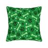 Colorful Paw Print And Bone Pillowcases Fashion Pillow Case For Sofa Bedroom Home Decor Comfy Pillow Cover