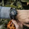 BOBOBIRD Повседневные спортивные деревянные часы Мужские с задней крышкой из нержавеющей стали Многофункциональные мужские часы