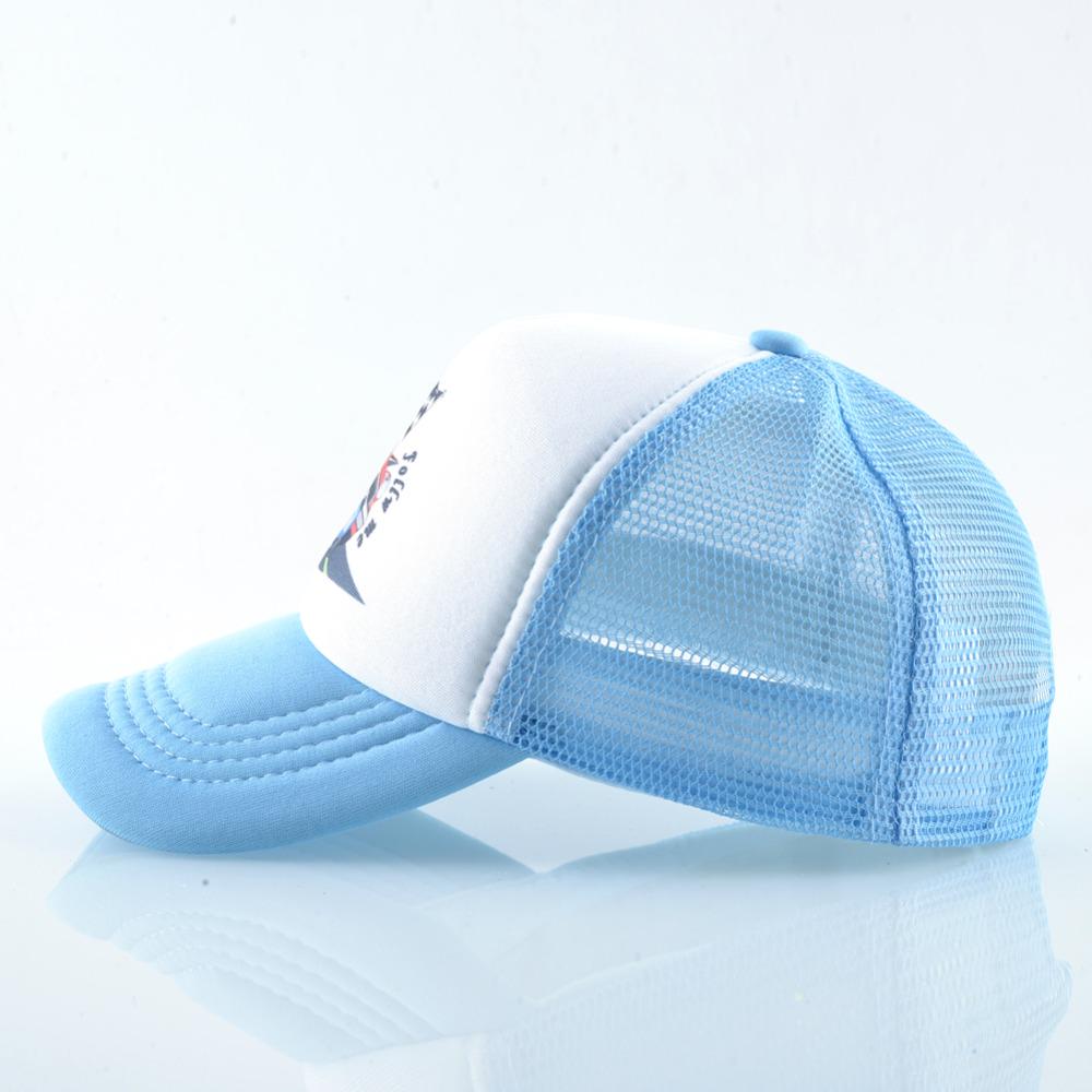 Summer Baseball Cap Kids Breathable Mesh Sun Visor Hat Children Snapback Baseball Hat For Boys Girls