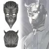 Аутентичная латексная маска на Хэллоуин для костюма жуткого персонажа, вдохновленного Ghost B.c