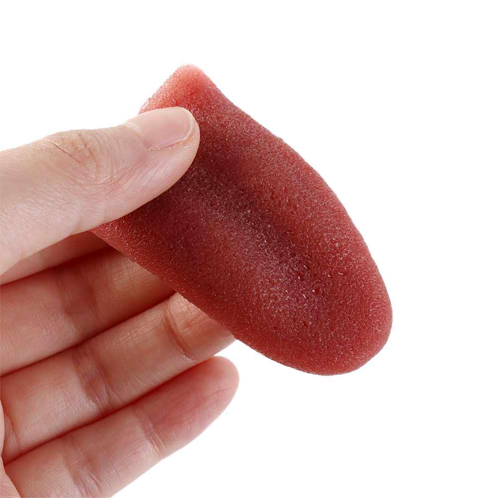 3PCS Simulation Stretchable Tongue Realistic Magic Tongue Magic Props Fake Tongue  Jokes