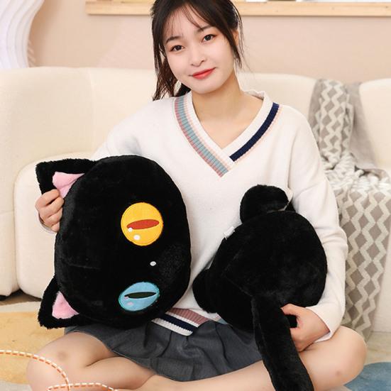 Изысканная плюшевая подушка с животными, уютный сенсорный котенок, плюшевый компаньон, плюшевая подушка-кукла с животными, мягкая игрушка