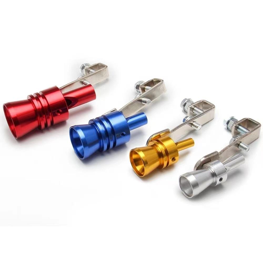 1Pcs Aluminum Iron Turbo Exhaust Whistle Turbo Sound Amplifier for Vehicle Modification