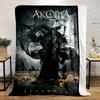 Dark Angel with Staff Design for all seasons blanket lunch break throw gift
