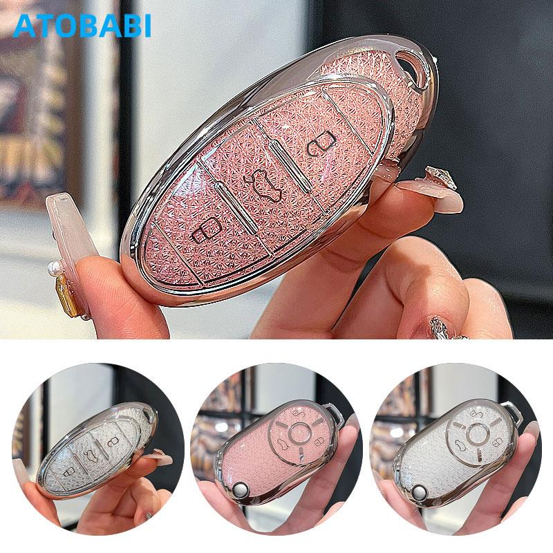 Стиль Кристалл ТПУ Чехол для Автомобильного Ключа Smart Remote Fobs Корпус Кейс Сумка Для Faw Bestune B70 T99 T77 Pro T55 T33 Аксессуары
