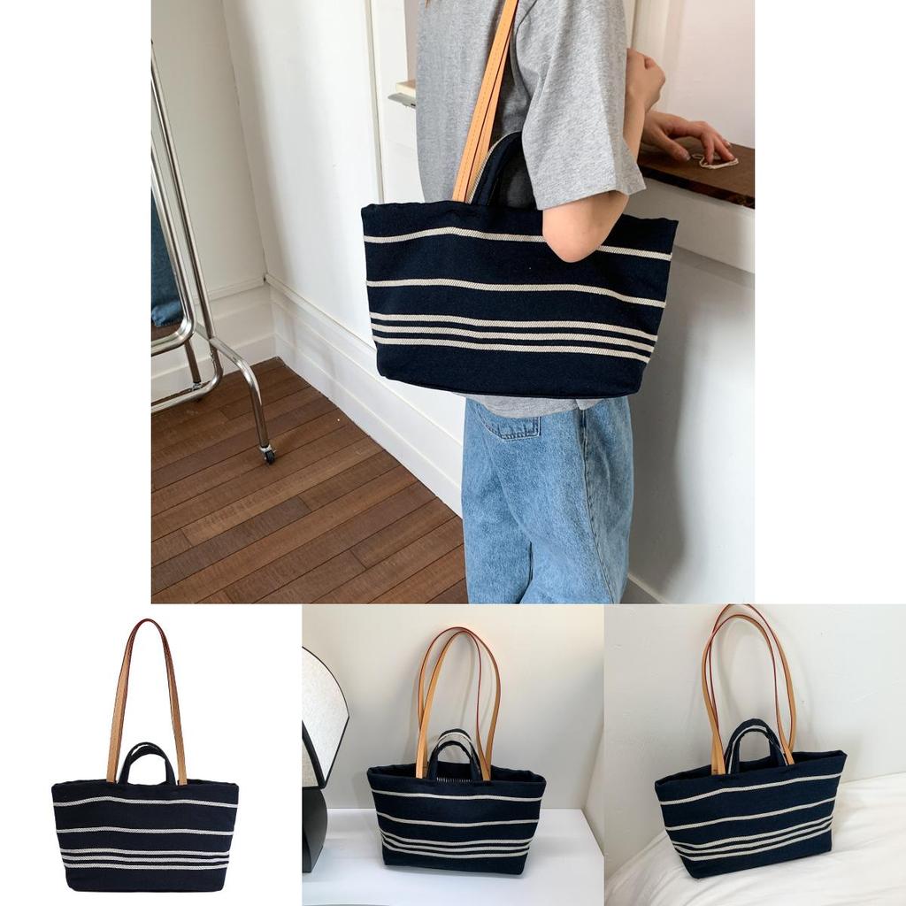 Minimalist Women Canvas Large Capacity Summer Fashion Casual For Daily Commuting