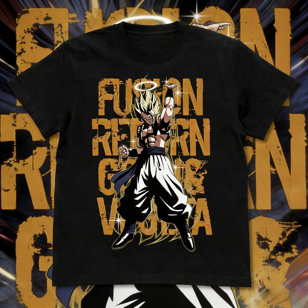 Dragon Ball 2026 Summer 100 Cotton Vegeta Printed Casual Sports Fitness Tshirt Vintage Harajuku Neutral Kids Tshirt Top Y2k