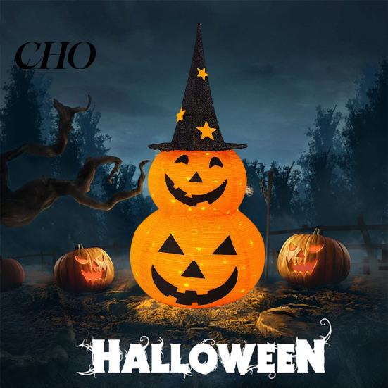 Decorative Pumpkin Light 3FT Halloween Collapsible Decoration Battery Operated Up Holiday Party Lantern Pop Jack-o-Lantern for Indoor Outdoor