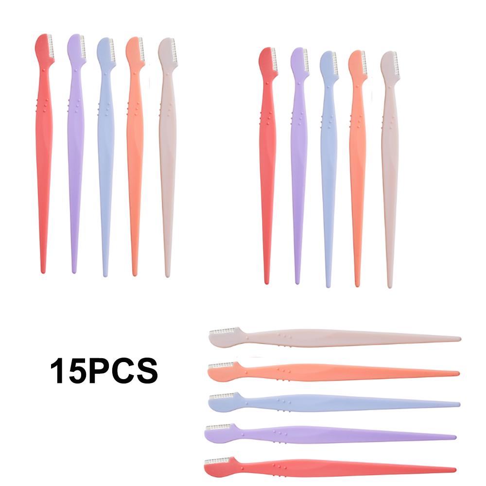 5/10/15/20Pcs Eyebrow Shaping Razor Facial Hair Remover Tool Eye Brow Epilation Hair for Beginner-Friendly Eyebrow Grooming Kit