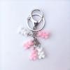 Красочный милый многоцветный медведь подвеска резиновый брелок ювелирные изделия брелок модные аксессуары