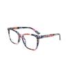 Anti-Blue Light Floral Reading Glasses Fashion Printing Presbyopia Eyeglasses Ladies Glasses With Degree +1 +1.5 +2 +2.5 +4