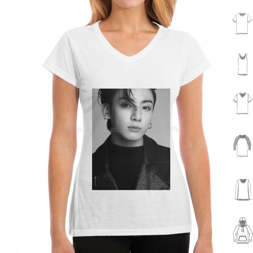 Jungkook T Shirt Big Size 100% Cotton Jungkook Suga Aesthetic Suga Namjoon Rm V Taehyung V Joonie Hobi Hoseok Jimin Jin