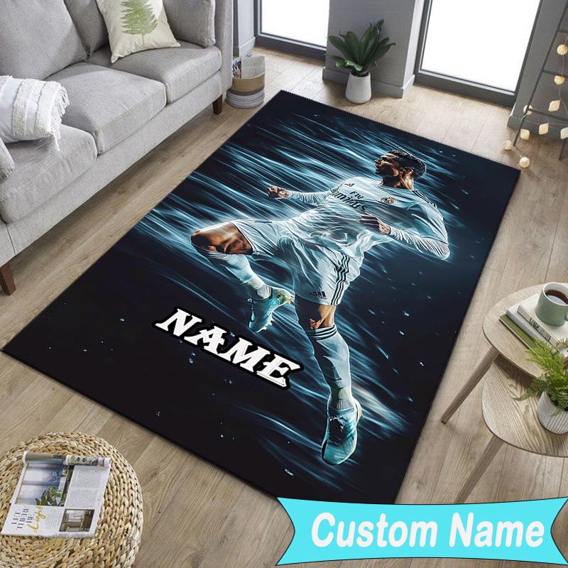 1PC Custom Name Powerful Player Seven Carpet Game rug Area Rug Suitable for Kitchens, Homes, Offices, Living Rooms,Home Decor,Birthday Gift