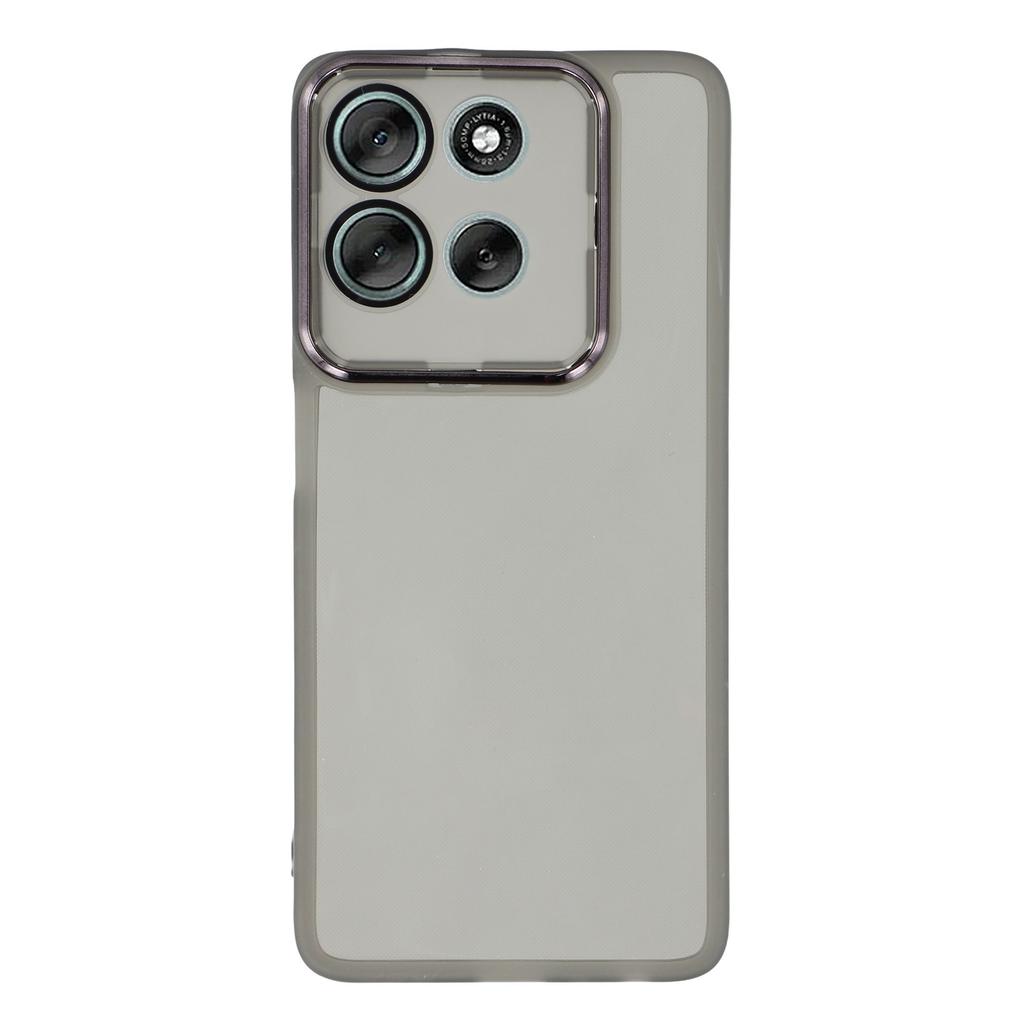For Motorola Moto G56 5G Case Electroplated Camera Frame TPU Phone Cover