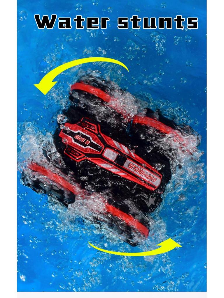 Gesture-Controlled Amphibious Waterproof Stunt Remote Car