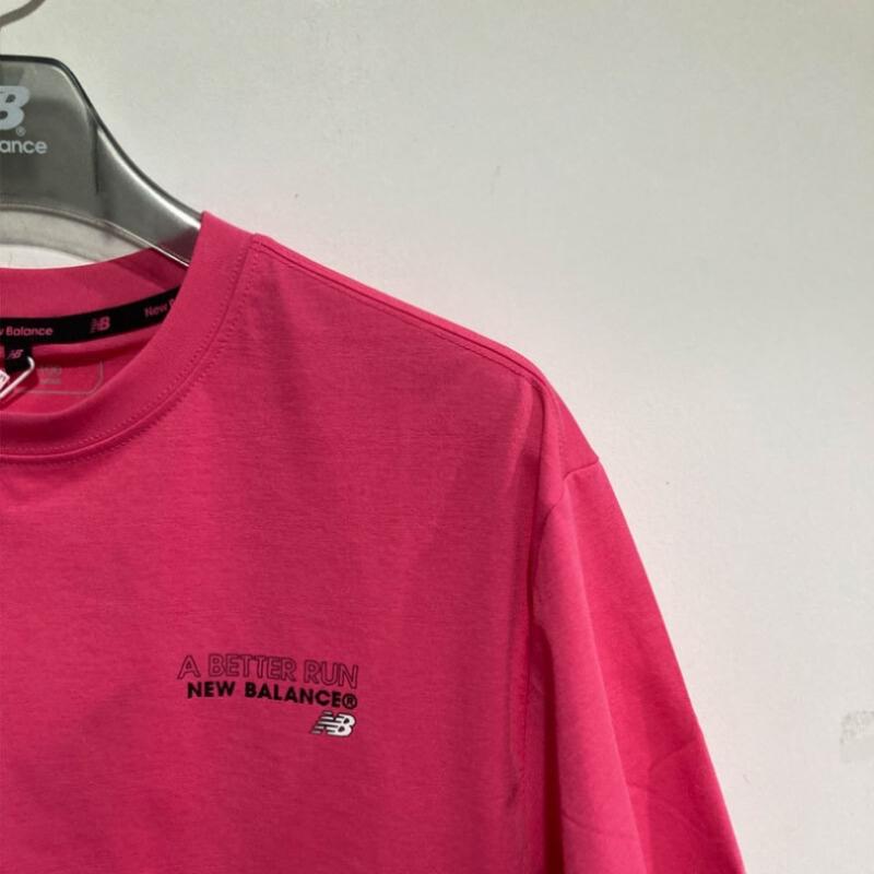 New Balance Футболка с коротким рукавом с пиктограммой Frozen Running Nbnef25303 розового цвета